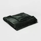 Threshold Microplush Throw Blanket Oversized 92X90 Midweight Post-consumer New. Price: $22.99.