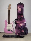Fender Squier Mini 3/4 Size Shell Pink 6-STRING Electric Guitar W/ Strap & Bag Used. Price: $129.99.