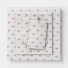 Queen Christmas Holiday Flannel Sheet Set Candy Canes - Wondershop Open. Price: $15.95.