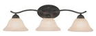 Trans Globe Lighting 2827 Bronze Three Down Bathroom Fixture New. Price: $110.20.