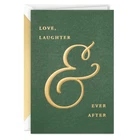 Hallmark Signature Wedding Card, Bridal Shower Engagement (ever After New. Price: $14.12.