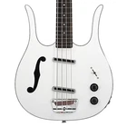 Danelectro '58 Longhorn Bass Guitar - Red Hot White Open Box. Price: $509.99.
