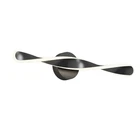 Artika Finley 27 In. 1 Light Black Modern Integrated Led 3 Cct Vanity Bar New. Price: $59.84.