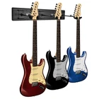 Strich Guitar Wall Mount, Woodgrain Rack With 3 Adjustable Bass Hangers New. Price: $44.95.