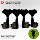 New Gotoh GB707 L2+R2 4-STRING Bass Machine Heads Tuners Set Keys 2X2 Black. Price: $54.95.