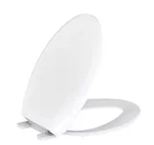 Gerber G0099213 Elongated Slow Close Front Toilet Seat White Open Box/box Damage. Price: $69.99.