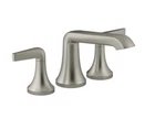 Kohler Tempered T22024-4-BN Deck Mounted Roman Tub Filler In Brushed Nickel Open. Price: $211.65.
