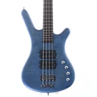 Warwick Teambuilt Pro Series Corvette 4ST Ocean Blue Transparent Satin Used Bass. Price: $2217.89.