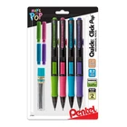 Pentel Quick Click Pop Mechanical Pencil, (0.7MM), 4 Count (pack Of 1), Black New. Price: $19.99.