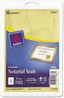 Avery Inkjet Print Or Write Notarial Seals, 2 Diameter, Gold, 18 Packs (5868) New. Price: $89.84.