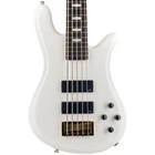 Spector Icon NS-5 Bolt-on Electric Bass White Gloss New. Price: $1299.99.