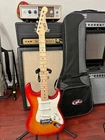 2022 G&l Usa Fullerton Deluxe S-500 Sss, Maple Fretboard, Cherryburst + Gig Bag Used. Price: $1300.00.