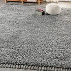 Jonathan Y Lighting MCR100-8 Mercer Shag 7-3/4' X 10' Charcoal New. Price: $161.57.