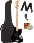 Fender Squier Affinity Jaguar Bass H - Black W/ Gig Bag New. Price: $379.99.