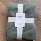 The Cozy Collection Faux Cashmere Knit Throw Sage Green Threshold Mcgee New. Price: $30.00.