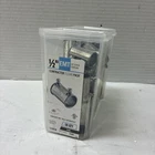 Halex, 1/2 In. Electrical Metallic Tube (emt) Set-screw Coupling ,12201B,50PACK New. Price: $13.49.