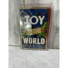 American Greetings Joy To The World Christmas Cards Stained Glass Foil Boxed Open. Price: $18.00.