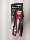 Bostitch Dynamo Stapler With Built-in Pencil Sharpener, Red/black 20 Sheets New. Price: $11.49.