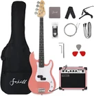 Full Size 4 Four String Electric Bass Guitar 20W Amplifier Right Hand Beginn New. Price: $263.99.
