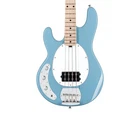Sterling By Music Man Stingray RAY4 Left-handed Chopper Blue Open Box. Price: $369.99.