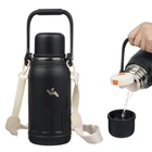 Konokyo Insulated Water Bottle With Handle Strap,vacuum 27 Ounces, Black New. Price: $27.99.