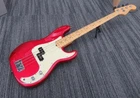 Fender American Standard Precision Candy Apple Red Usa 2005 E.bass Guitar Used. Price: $1508.00.