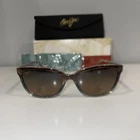 New Maui Jim Honi Hcl Bronze Polarized Women Sunglasses HS758-22B 1820C6 Pre-owned. Price: $219.00.