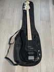 Squier Precision Bass 4-STRING Right-handed Black Maple Neck W/ Gig Bag Strap New. Price: $270.00.