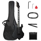 Ktaxon Burning Fire Design Electric Guitar Kit, 39-INCH, Matte Black New. Price: $157.99.