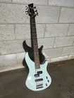Mitchell Solid Electric Bass Guitar - Powder Blue (MB100PB) Used. Price: $100.00.