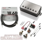 Emg 57 Brushed Chrome Active Humbucker Pickup Short Shaft Pots ( Fender 18FT ) New. Price: $149.00.