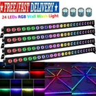 4X 120W Wall Wash Light 24LED Dmx Rgb Color Mixing Stage Beam Dj W/remote New. Price: $247.99.