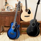 Glarry Cutaway Electric Acoustic Guitar School Band Basswood With Bag New. Price: $89.99.