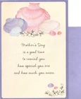 Purple Happy Mother's Day Beach Seashells Hallmark Card New. Price: $5.39.