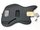 Medium Scale Fender Squier Affinity Bass Body Charcoal Frost Metallic Jaguar Open. Price: $169.99.