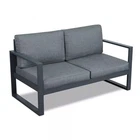 Real Flame Baltic Grey Aluminum Outdoor Loveseat With Cushions New. Price: $277.52.