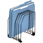 Fellowes 68112 File Holder, Black, Steel, 3/8 In W, 5 7/8 1/4 H, New. Price: $12.79.