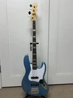 G&l Tribute Series Jb Electric Bass Guitar - Lake Placid Blue Used. Price: $650.00.