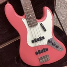 Electric Bass Nash Guitars JB-63 Fiesta Red Alder Body Used. Price: $2966.00.