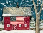 Lang Patriotic Holiday Christmas Cards Susan Winget Art New 5-3/8 X 6-7/8. Price: $14.95.