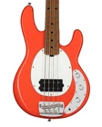 Sterling Stingray RAYSS4 Short Scale 4-STRING Bass Guitar, Fiesta Red New. Price: $749.99.