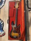 1962 Fender Precision Bass With Rosewood Fretboard Sunburst Refin Used. Price: $11499.00.