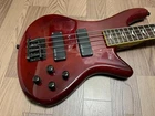 Schecter EXTREME-4 Base Active Pu See-through Red Used. Price: $500.00.