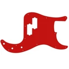 Pickguard For Fender Made In Mexico Standard Precision Bass Red/white/red New. Price: $42.95.