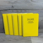 Unused Set Of 5 Elan Publishing E64 8X4 Yellow Spiral Field Book 7 New. Price: $24.95.