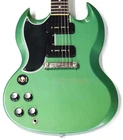 Gibson Custom 1963 Reissue Special Left Handed - Iverness Green (repaired... New. Price: $4250.00.