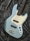 2002 Fender Standard Series Jazz Bass 4 String - Blue Agave + Hard Case Used. Price: $629.00.
