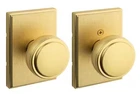 Kwikset 720SOKTRCT-4 6AL Sora Passage Door Knob W/rectangle Rose Satin Brass New. Price: $45.00.
