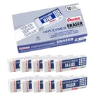 Pentel Hi-polymer Block Eraser, White, 10/BOX (ZEH10PC10) New. Price: $19.88.