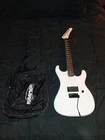 1985 Kramer Striker 100ST Electric Guitar White - Banana Neck, Grover Tuners Used. Price: $239.00.